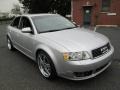 Light Silver Metallic 2004 Audi A4 1.8T Sedan Exterior