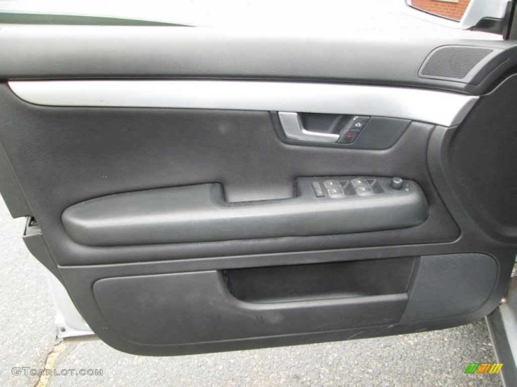 2004 A4 1.8T Sedan - Light Silver Metallic / Ebony photo #24