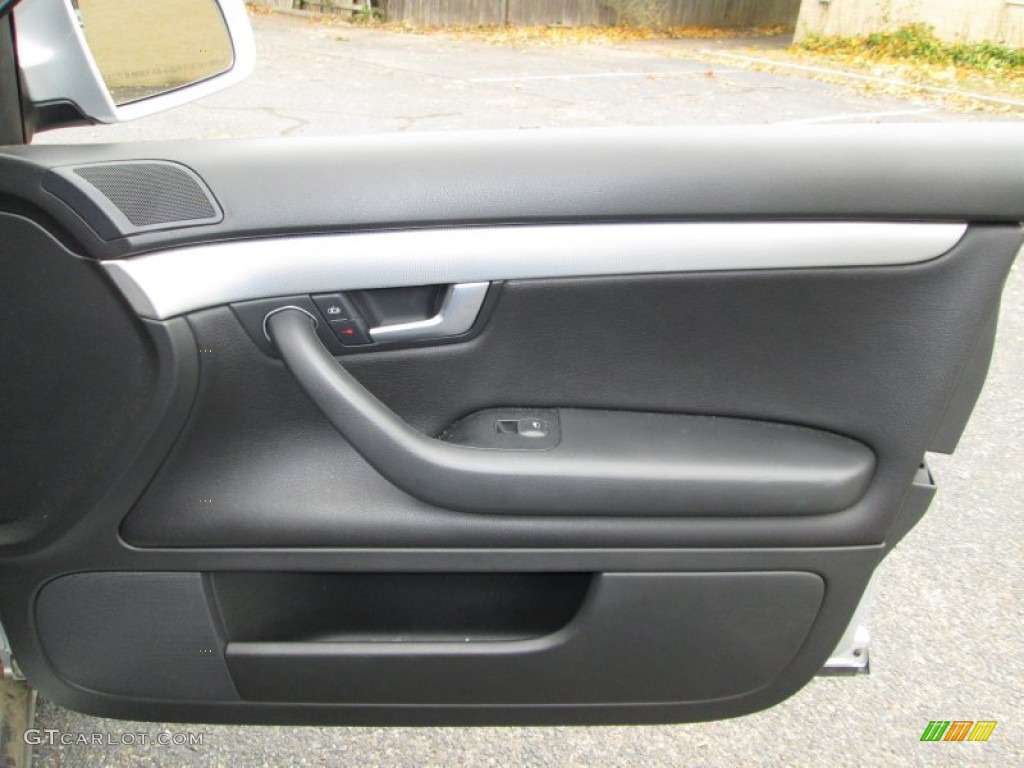 2004 A4 1.8T Sedan - Light Silver Metallic / Ebony photo #25