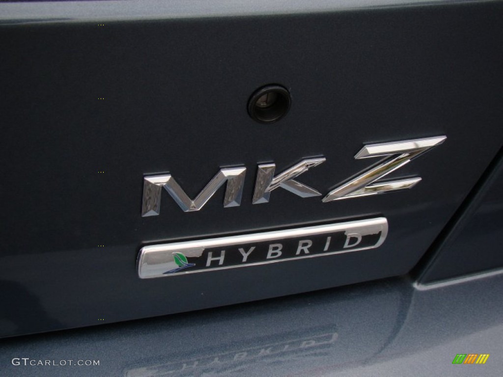 2012 MKZ Hybrid - Steel Blue Metallic / Dark Charcoal photo #33