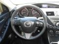 Black 2012 Mazda MAZDA3 MAZDASPEED3 Steering Wheel