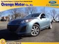 2010 Gunmetal Blue Mica Mazda MAZDA3 i Sport 4 Door  photo #1