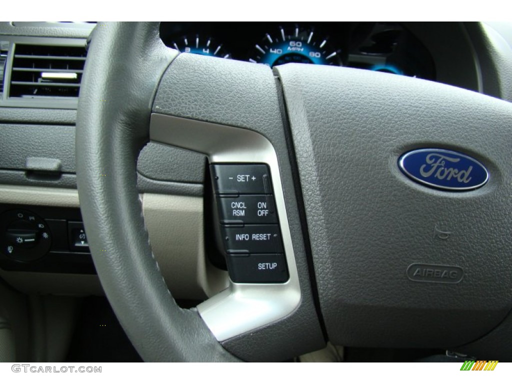 2012 Fusion SEL V6 - Ingot Silver Metallic / Medium Light Stone photo #10