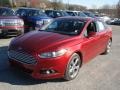 2013 Ruby Red Metallic Ford Fusion SE  photo #4
