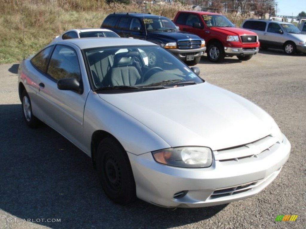 2003 Cavalier Coupe - Ultra Silver Metallic / Graphite Gray photo #1