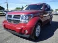 2008 Inferno Red Crystal Pearl Dodge Nitro SXT  photo #11