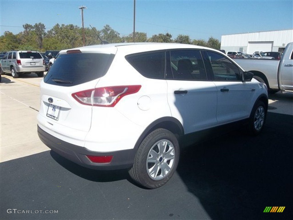 2013 Escape S - Oxford White / Charcoal Black photo #8