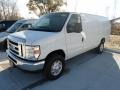 Oxford White 2012 Ford E Series Van E350 Extended Cargo