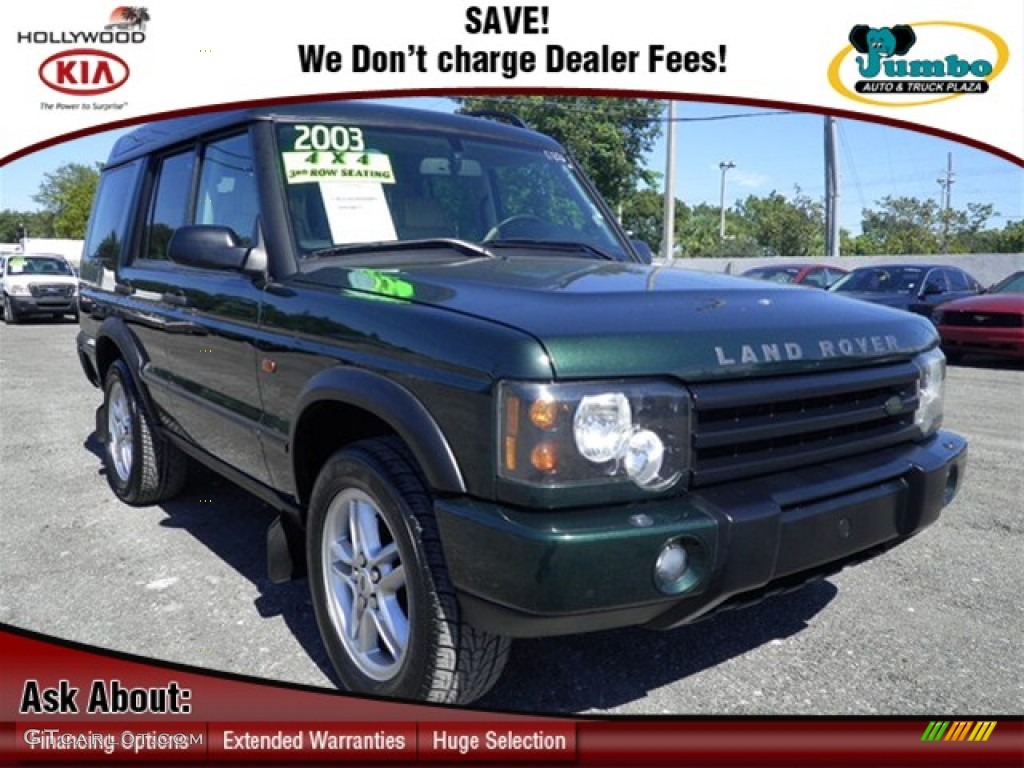 2003 Discovery SE7 - Epsom Green / Alpaca Beige photo #1