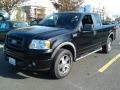 Black 2007 Ford F150 FX4 SuperCab 4x4