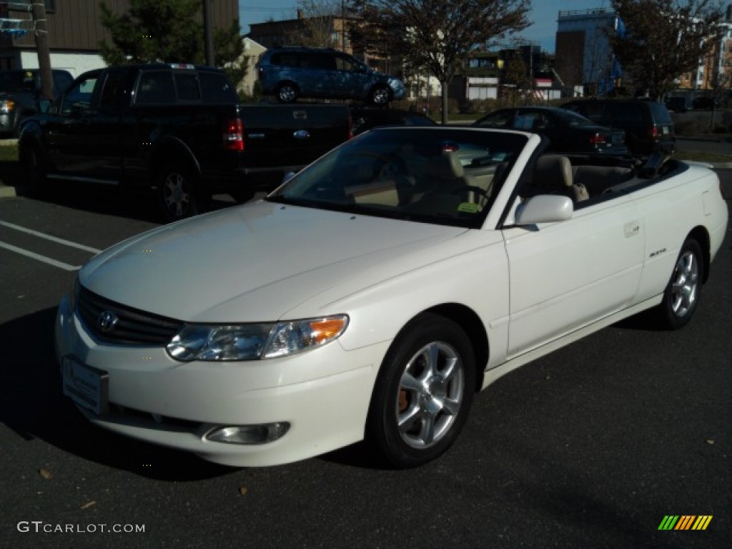 2003 Diamond White Pearl Toyota Solara SLE V6 Convertible 73233473