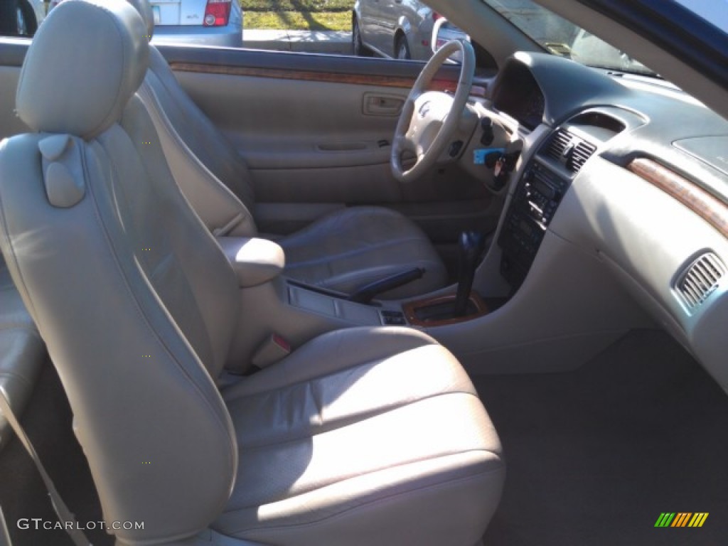 2003 Solara SLE V6 Convertible - Diamond White Pearl / Ivory photo #8