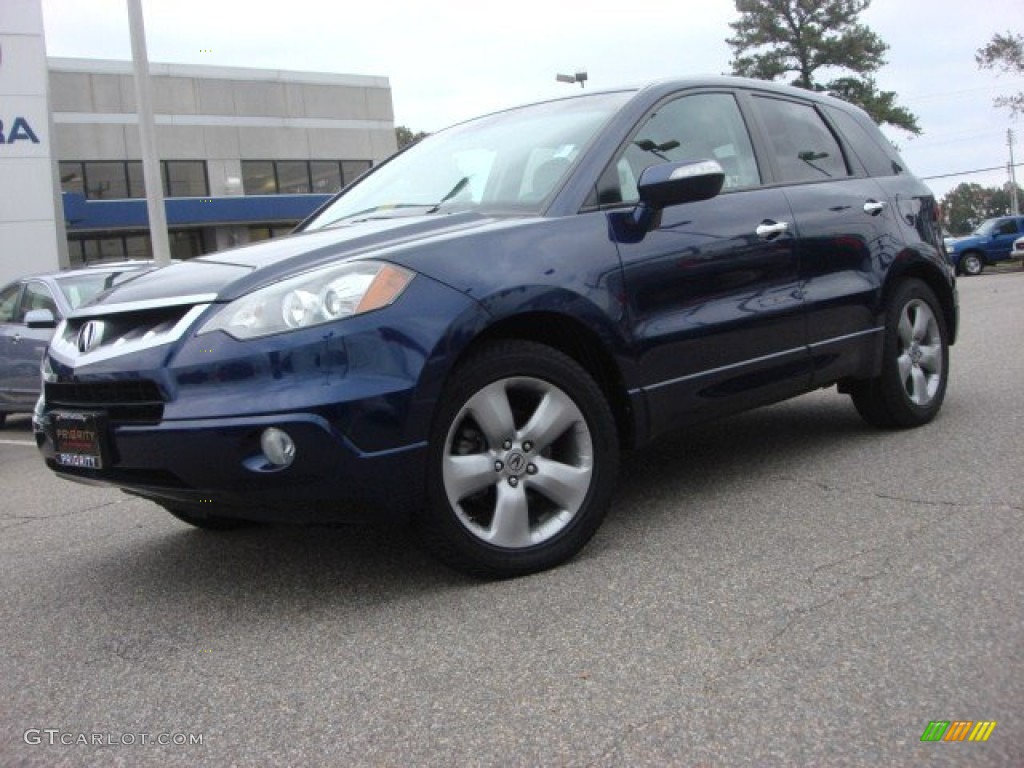 2008 RDX Technology - Royal Blue Pearl / Taupe photo #2