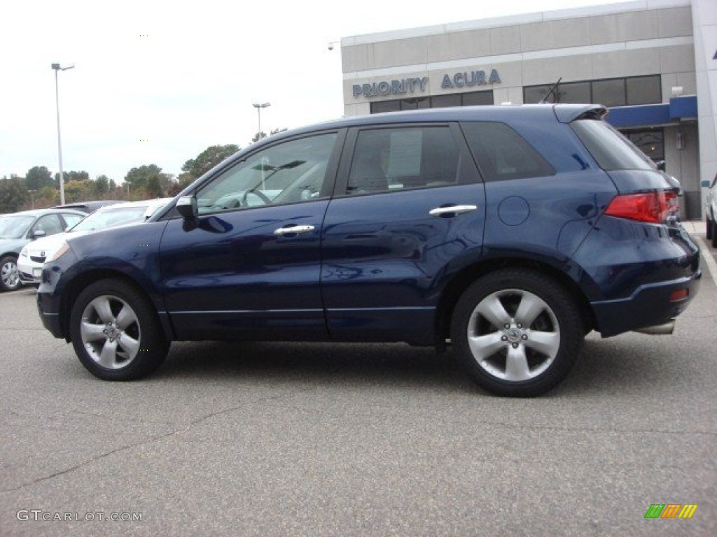 2008 RDX Technology - Royal Blue Pearl / Taupe photo #3