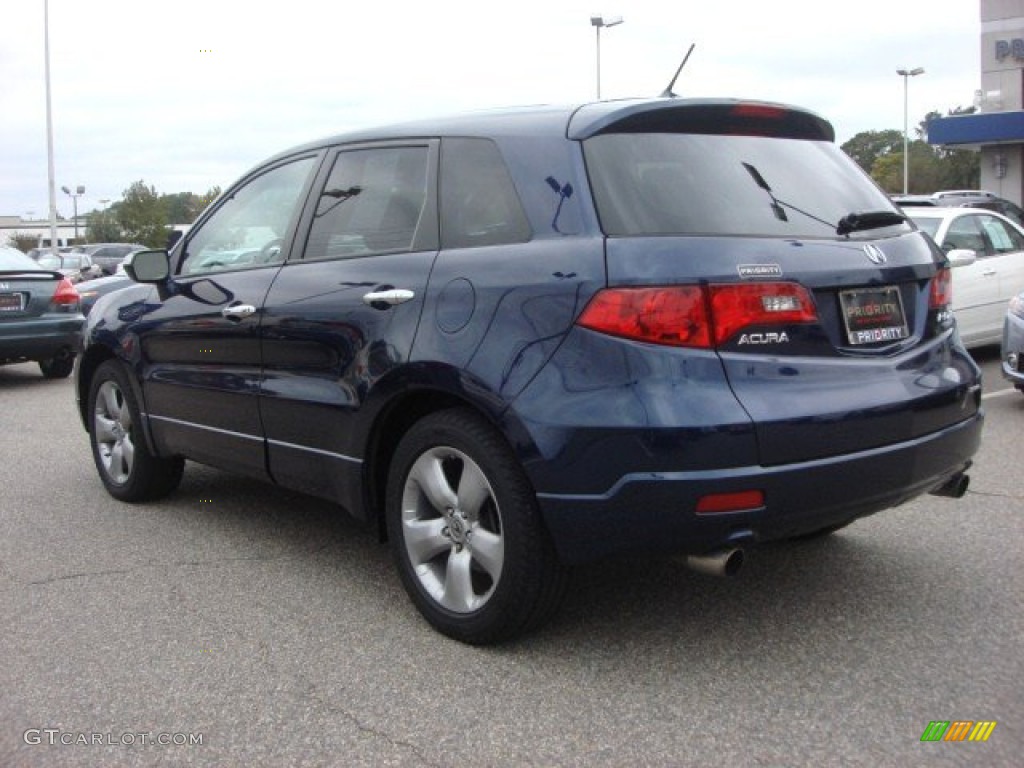 2008 RDX Technology - Royal Blue Pearl / Taupe photo #4