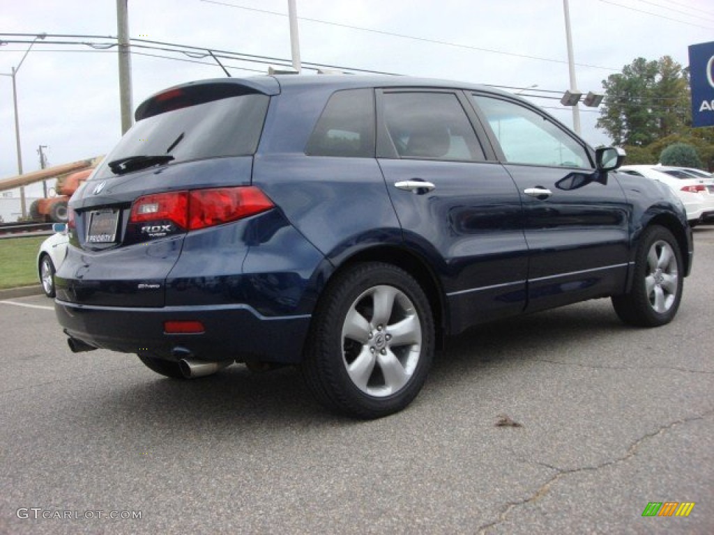 2008 RDX Technology - Royal Blue Pearl / Taupe photo #5