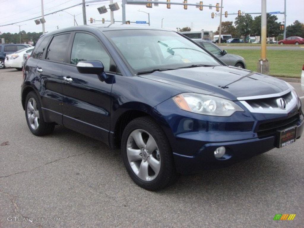 2008 RDX Technology - Royal Blue Pearl / Taupe photo #6