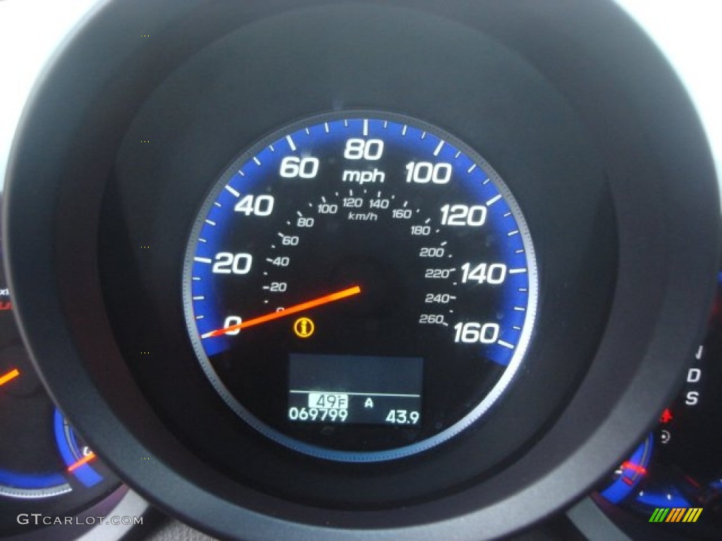 2008 RDX Technology - Royal Blue Pearl / Taupe photo #14