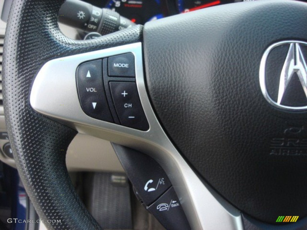 2008 RDX Technology - Royal Blue Pearl / Taupe photo #15