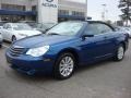 2010 Deep Water Blue Pearl Chrysler Sebring Touring Convertible  photo #21