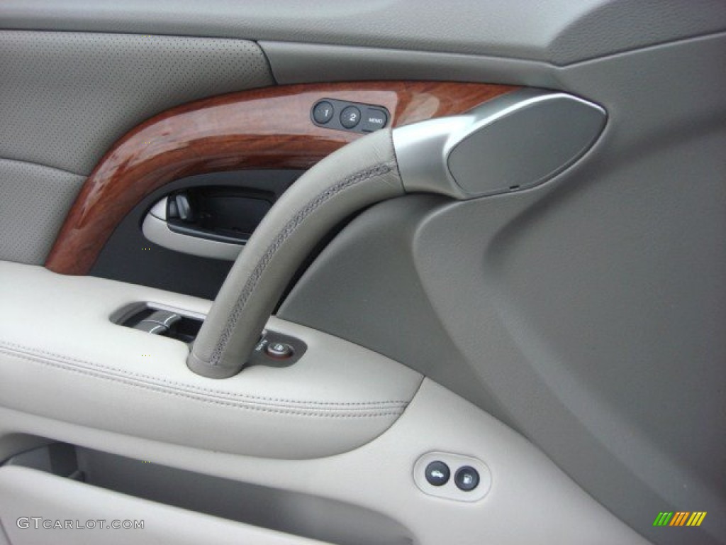 2008 RL 3.5 AWD Sedan - Lakeshore Silver Metallic / Taupe photo #15