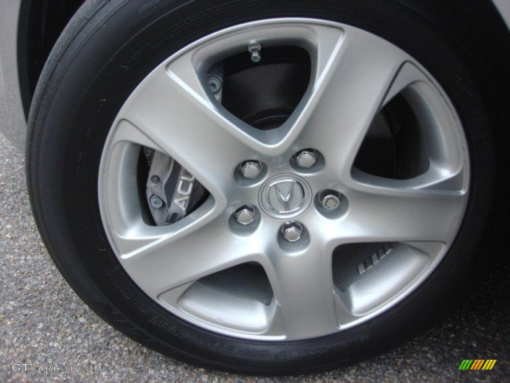 2008 RL 3.5 AWD Sedan - Lakeshore Silver Metallic / Taupe photo #24
