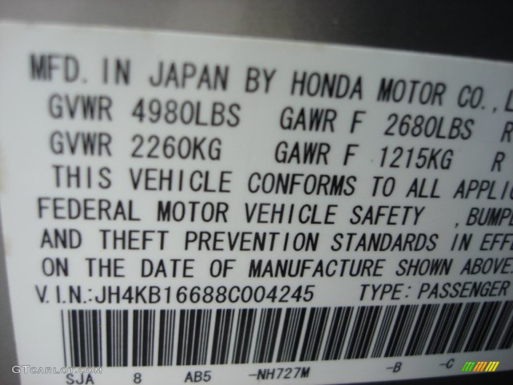 2008 RL 3.5 AWD Sedan - Lakeshore Silver Metallic / Taupe photo #27