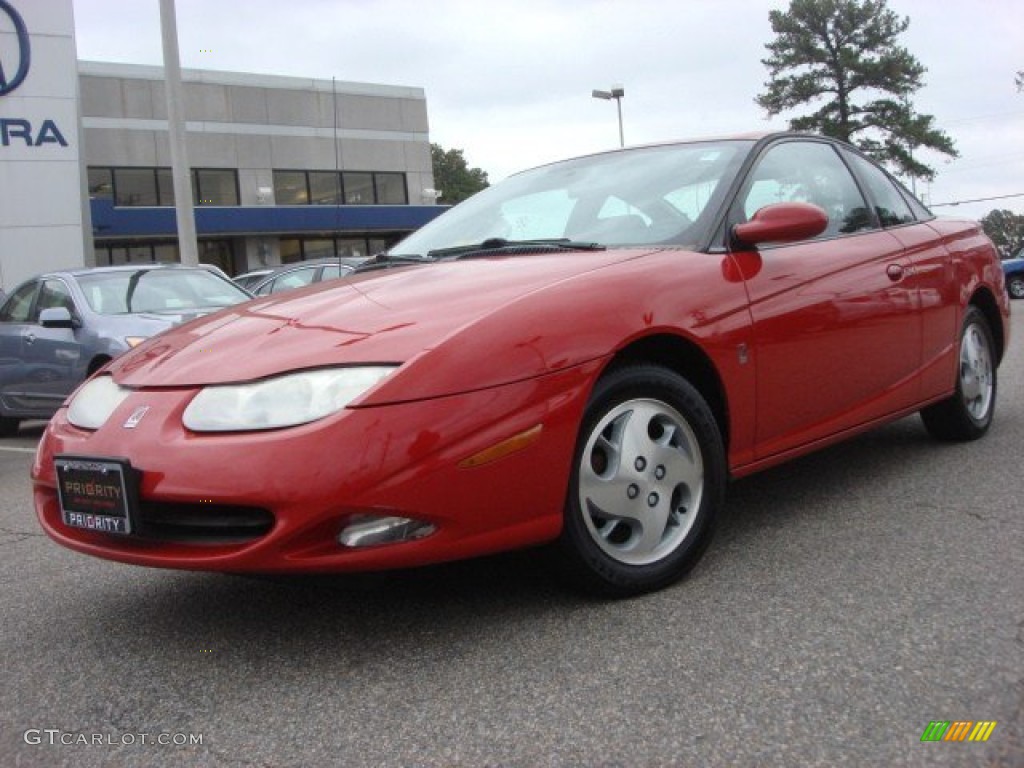 2002 S Series SC2 Coupe - Bright Red / Gray photo #1