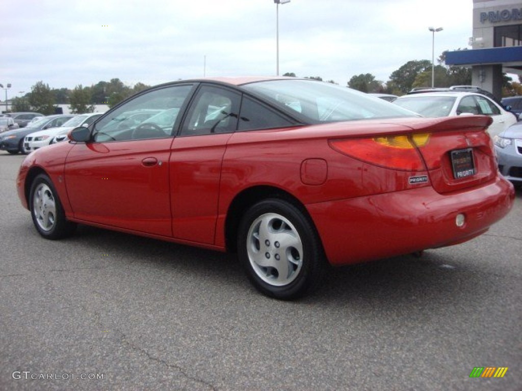 2002 S Series SC2 Coupe - Bright Red / Gray photo #3