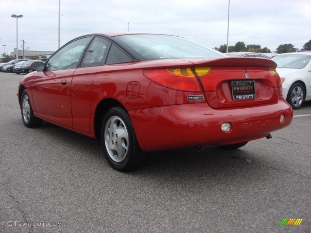 2002 S Series SC2 Coupe - Bright Red / Gray photo #4