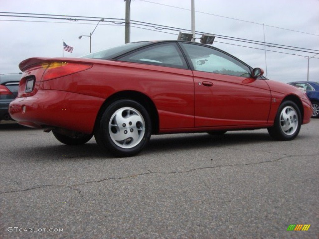 2002 S Series SC2 Coupe - Bright Red / Gray photo #5