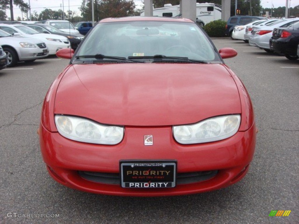 2002 S Series SC2 Coupe - Bright Red / Gray photo #7