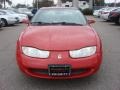 2002 Bright Red Saturn S Series SC2 Coupe  photo #7