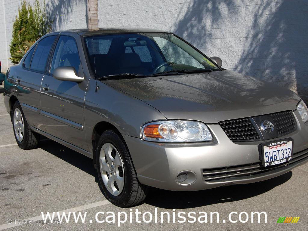 2006 Sentra 1.8 S Special Edition - Bronze Shimmer Metallic / Sage photo #1