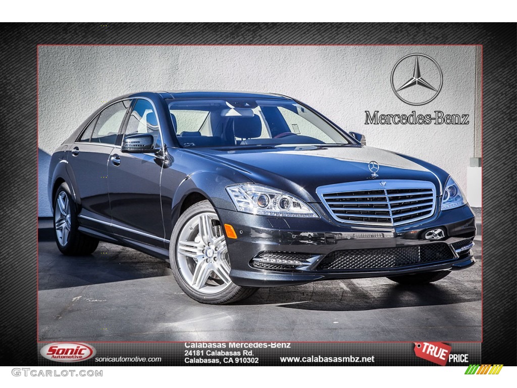 2013 S 550 Sedan - Magnetite Black Metallic / Black photo #1