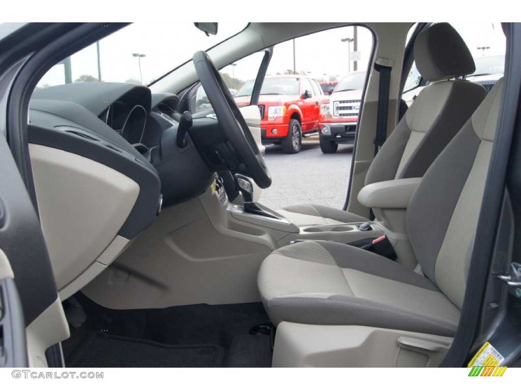 2013 Focus SE Hatchback - Sterling Gray / Medium Light Stone photo #10