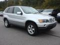 2002 Titanium Silver Metallic BMW X5 4.4i  photo #7