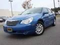 2007 Marathon Blue Pearl Chrysler Sebring Sedan  photo #1