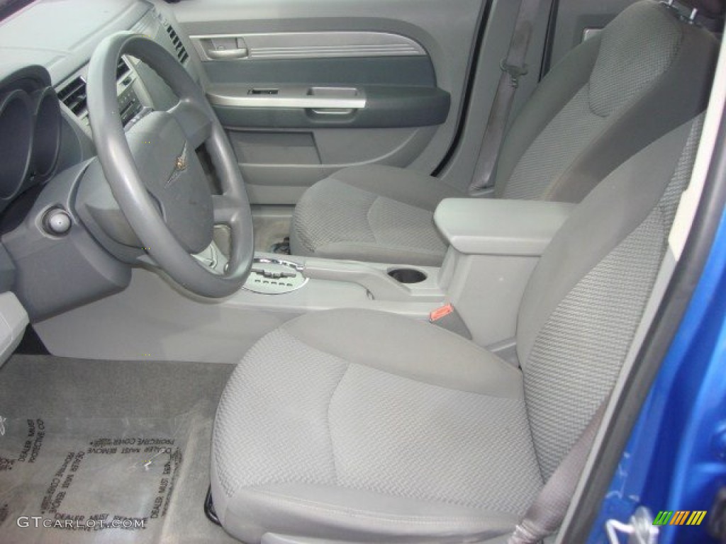 2007 Sebring Sedan - Marathon Blue Pearl / Dark Slate Gray/Light Slate Gray photo #10