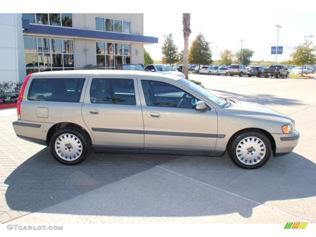 2001 V70 2.4 - Ash Gold Metallic / Beige photo #6