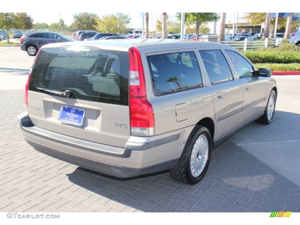 2001 V70 2.4 - Ash Gold Metallic / Beige photo #8