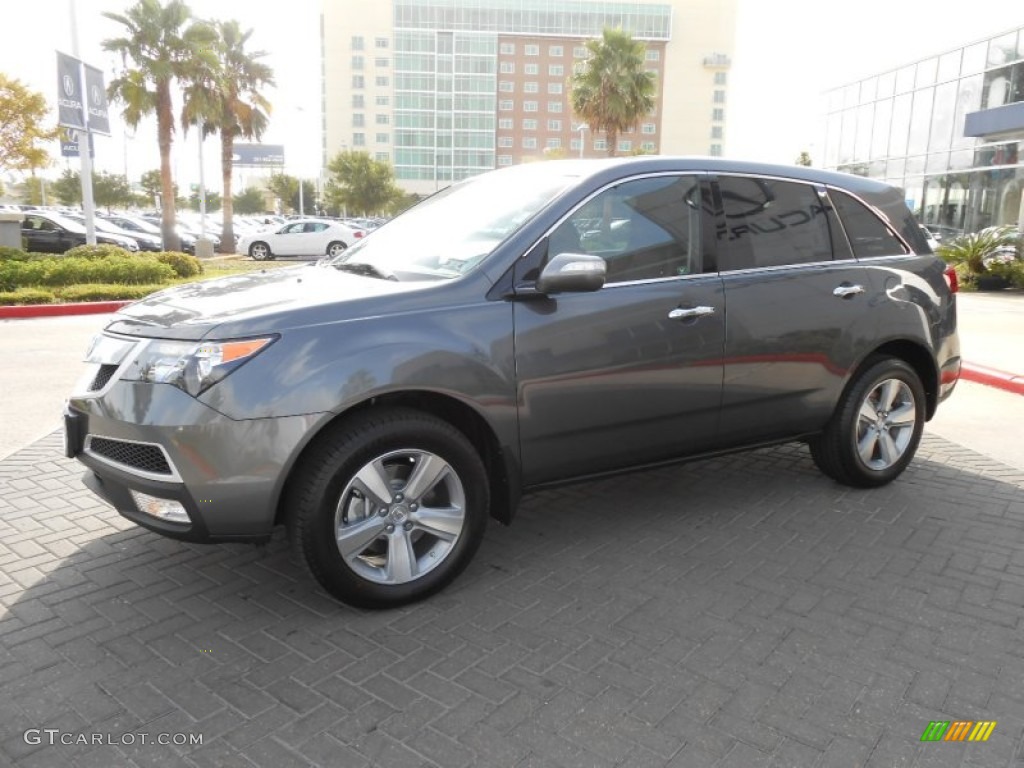 2013 MDX SH-AWD Technology - Graphite Luster Metallic / Ebony photo #3
