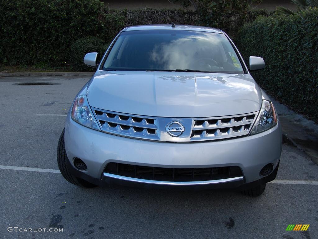 2007 Murano S - Brilliant Silver Metallic / Charcoal photo #7