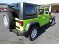 Gecko Green Pearl - Wrangler Unlimited Sport S 4x4 Photo No. 5