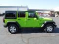 Gecko Green Pearl - Wrangler Unlimited Sport S 4x4 Photo No. 6