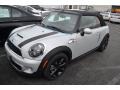 2013 White Silver Metallic Mini Cooper S Convertible  photo #9