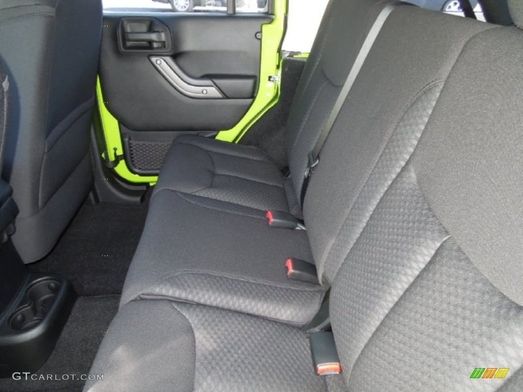 2013 Wrangler Unlimited Sport S 4x4 - Gecko Green Pearl / Black photo #19
