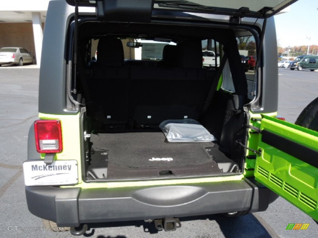 2013 Wrangler Unlimited Sport S 4x4 - Gecko Green Pearl / Black photo #22