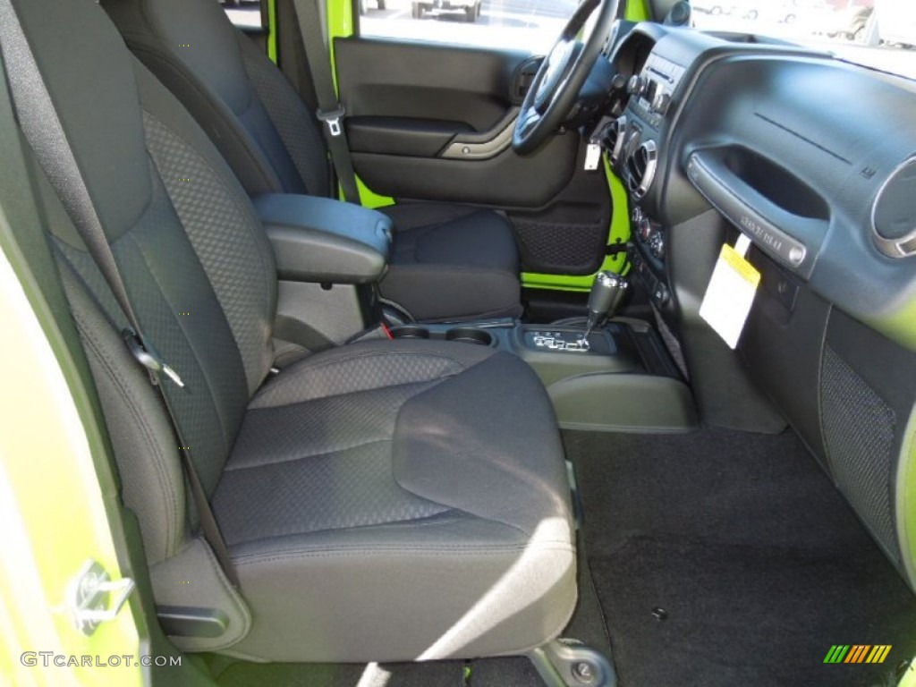 2013 Wrangler Unlimited Sport S 4x4 - Gecko Green Pearl / Black photo #24