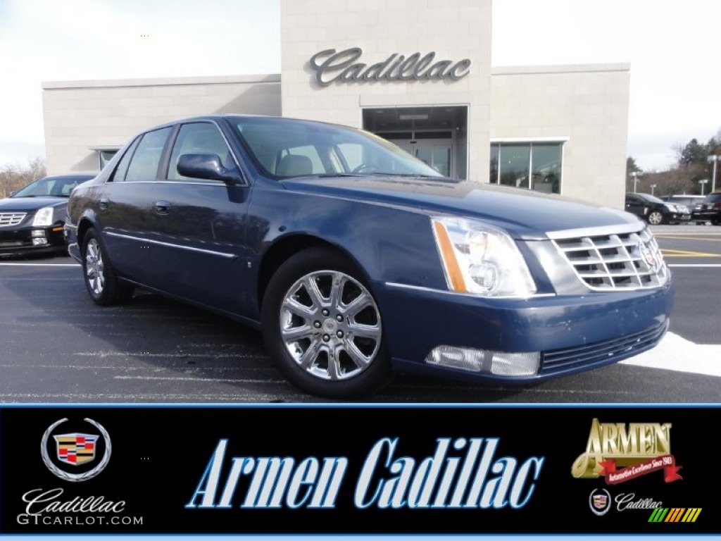 Blue Diamond Tricoat Cadillac DTS